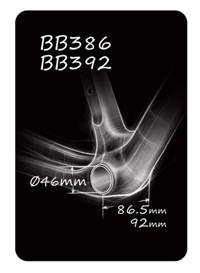 BB38629P for BB386/BB392 Frames and SRAM DUB Cranks