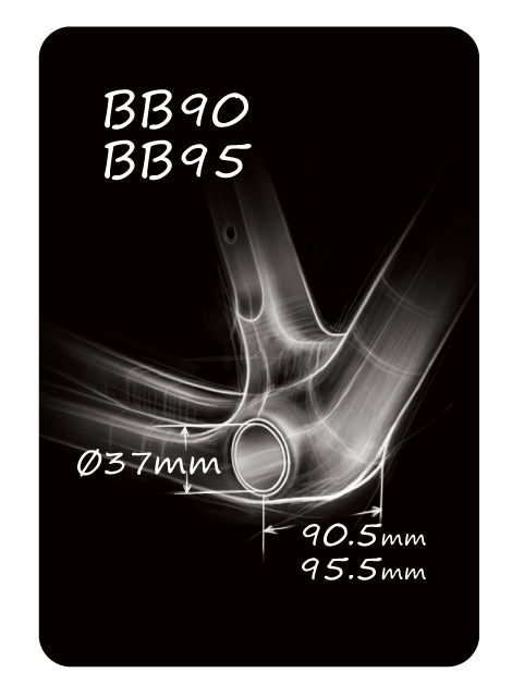BB90 for TREK BB90/BB95 Frames and Shimano Cranks